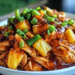 Crockpot Pineapple BBQ Chicken