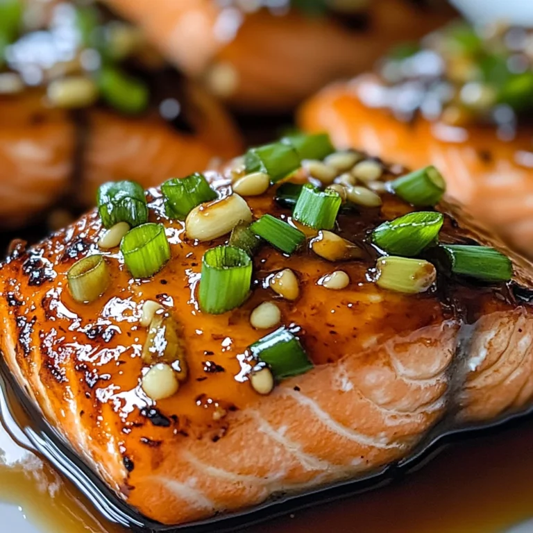 Easy Crispy Honey Garlic Glazed Salmon Recipe