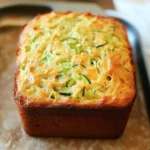 Green Onion Zucchini Cheddar Quick Bread