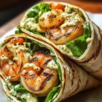 Grilled Shrimp Caesar Wraps