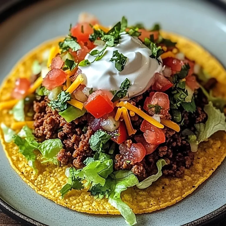 Ground Beef Tostadas