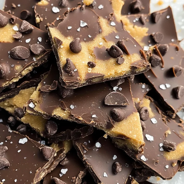 Healthy Cookie Dough Bark
