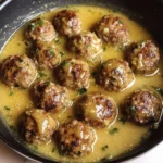 Keftedes In Lemon Sauce