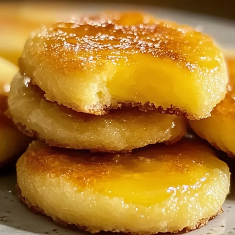 Lemon Curd Crème Brûlée Cookies - Tangy & Sweet Treat