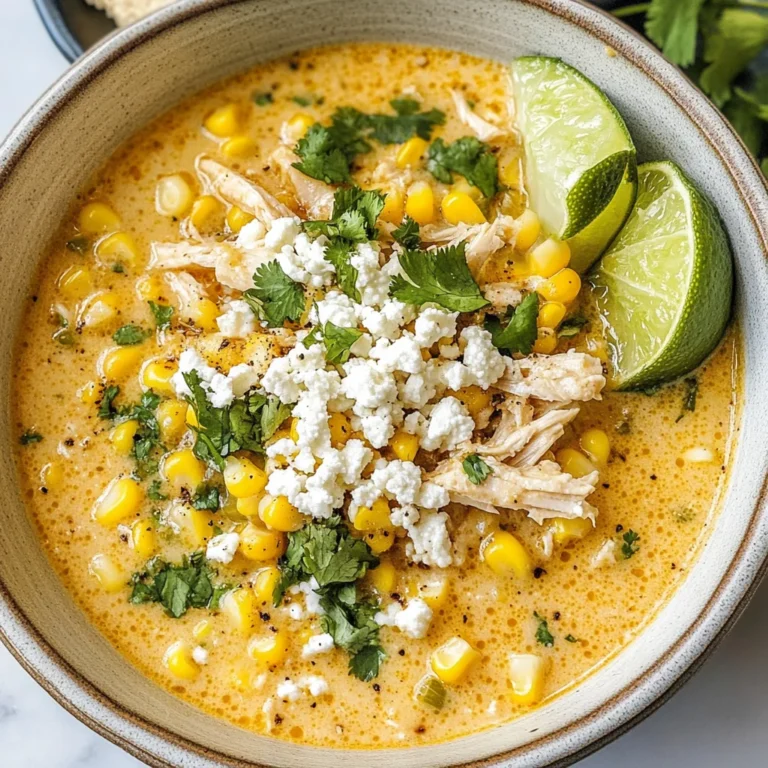 Mexican Street Corn Soup