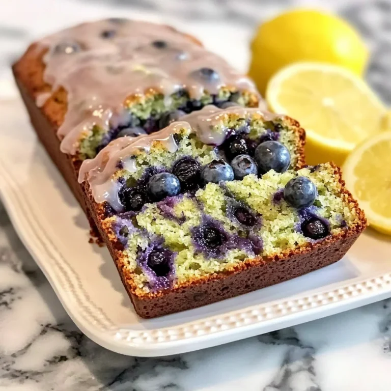 Moist Blueberry Zucchini Bread with a Lemon Glaze - Alrightwithme