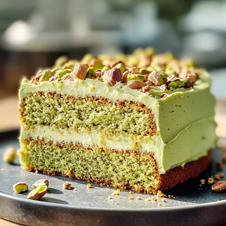 Pistachio Sheet Cake