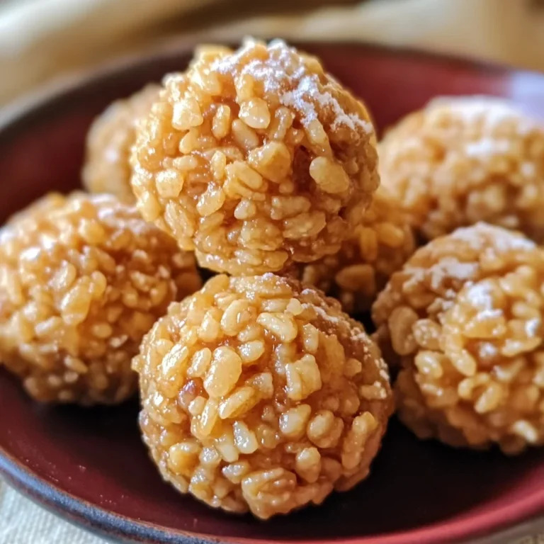 Rice Crispy Peanut Butter Balls