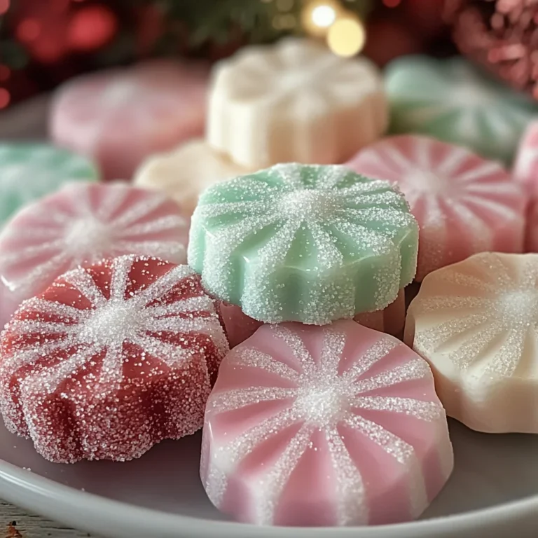 Soft Christmas Peppermints (Old-Fashioned Butter Mints)